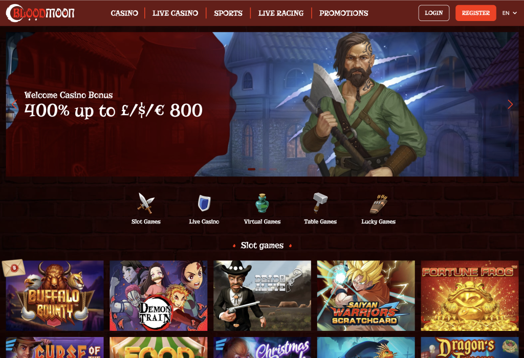 Image of Blood Moon Casino Bloodmoon Casino Review