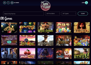 image of cherry fiesta casino website